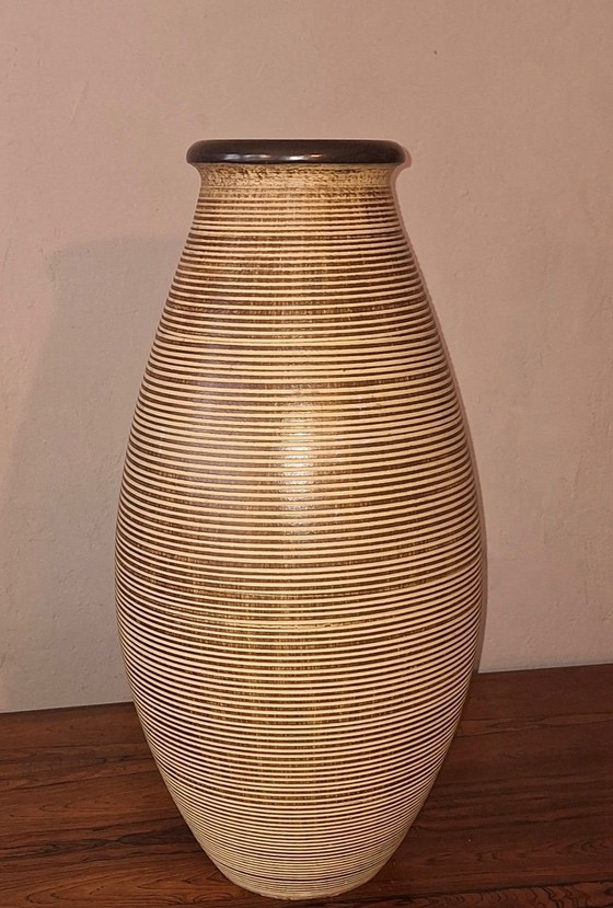 Image 1 of Large Mid Century Ceramic Floor Vase, 1960s