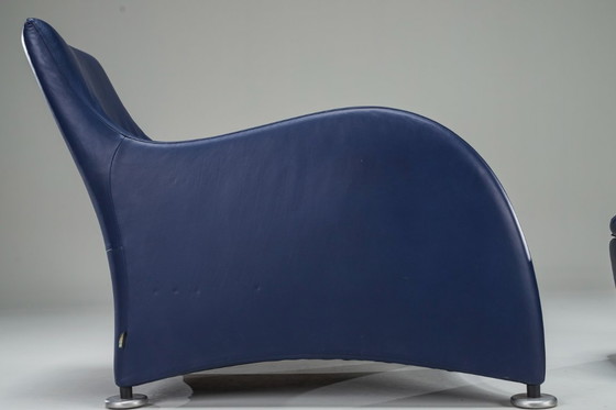 Image 1 of Set Loge Loungestoel & Ottoman van Gerard Van Den Berg voor Montis, jaren 1990
