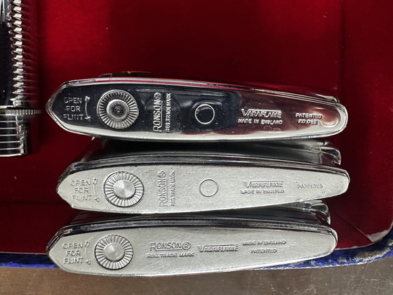 Image 1 of Set van 10 vintage Ronson aanstekers