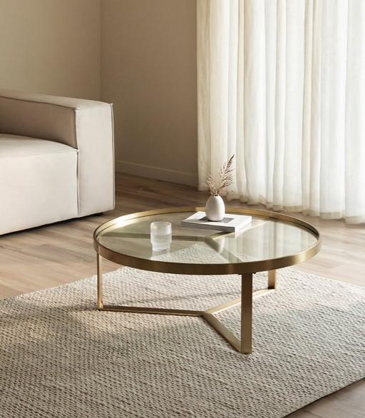 Table basse en cuivre Aula