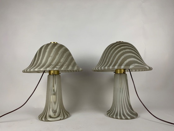 Image 1 of Peill & Putzler - Lampe à poser en forme de champignon