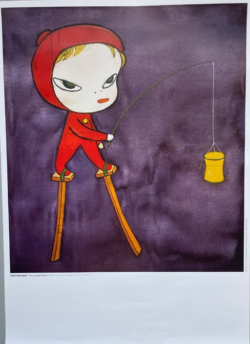 Yoshimoto Nara, Die längste Nacht, 1995, © Yoshimoto Nara, 2024, Gedruckt in Deutschland