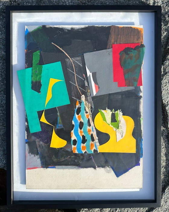 Image 1 of Tableau abstrait. Royaume-Uni 1960s