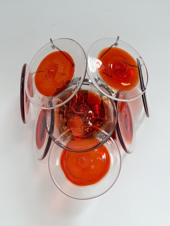 Set di 2 Applique italiane in vetro di Murano, anni '70 – Metallo (photo 8 of 15)