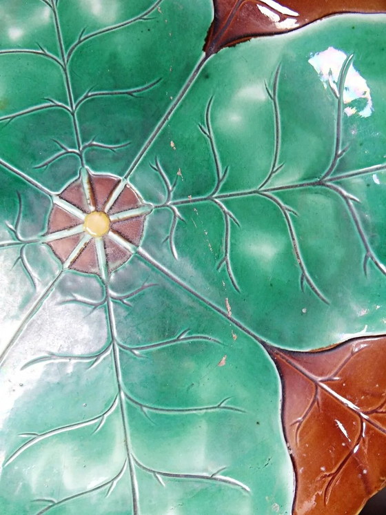 Grande Vasi per piante antico inglese in maiolica attribuito a J. Holdcroft circa . – Porcellana, Art Nouveau (photo 9 of 15)
