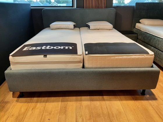 Upholstered bed - 180x210 – Label, Textile, Modern (photo 3 of 6)