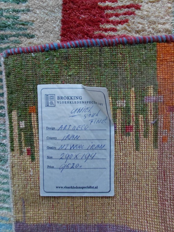 Image 1 of Tappeto Brokking 290 x 194 Iran, Art Deco