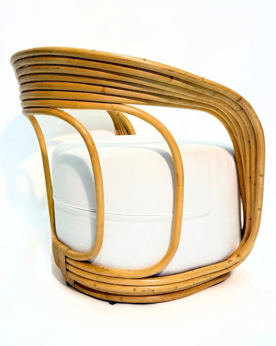Image 1 of Silla de ratán inspirada en el sillón Eva (Giovanni Travasa)
