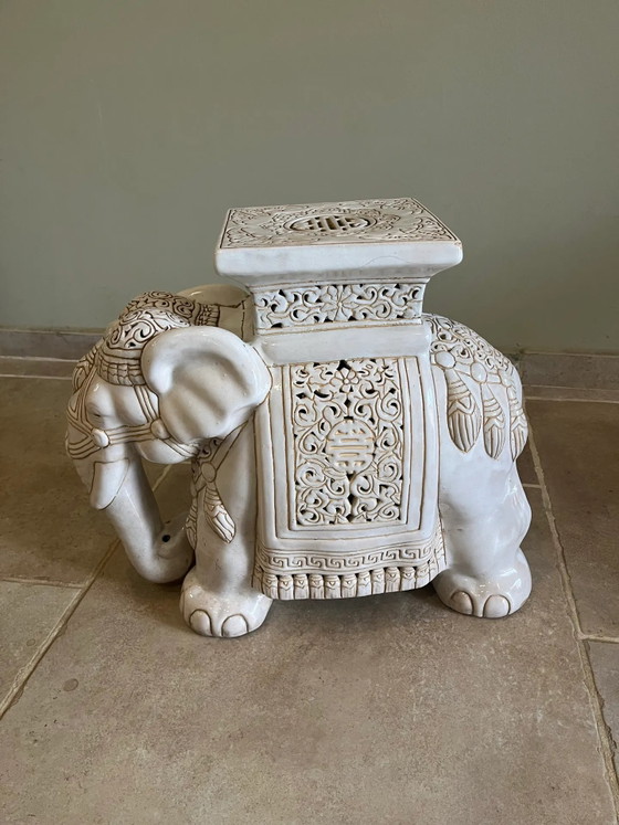 Vintage ceramic elephant – Decorative Objects, Porcelain (photo 10 of 12)