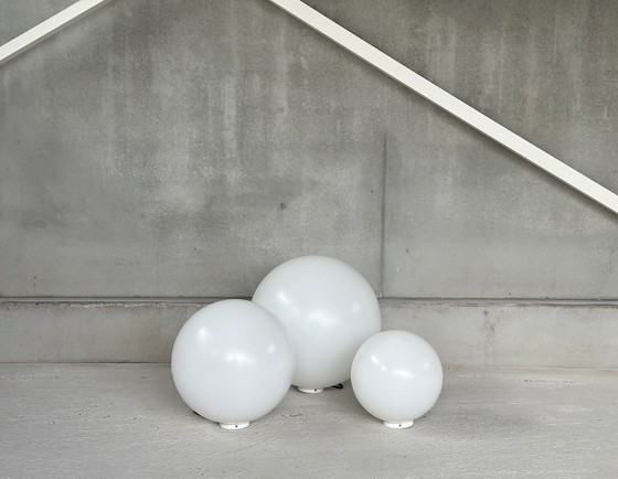 Image 1 of Set of three "Globo" floor lamps, by "Slide" Italy