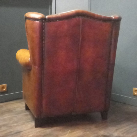Poltrona Robusta Vintage in Pelle di Pecora – Poltrone, Leather (photo 3 of 15)