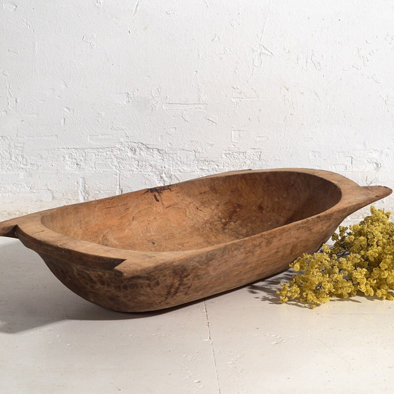 Antieke primitieve trog (ca. 1900) #29 – Schalen (photo 4 of 40)