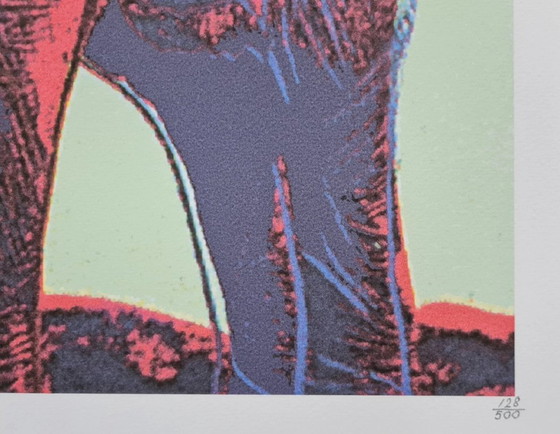 Image 1 of D'après Andy Warhol, Éléphant, années 1980, lithographie
