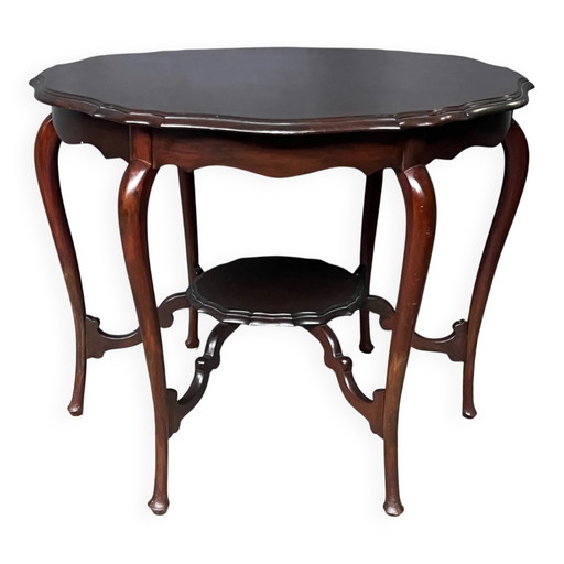 Table basse de style victorien. Acajou. Angleterre. XIXe siècle. – salontafels, Wood