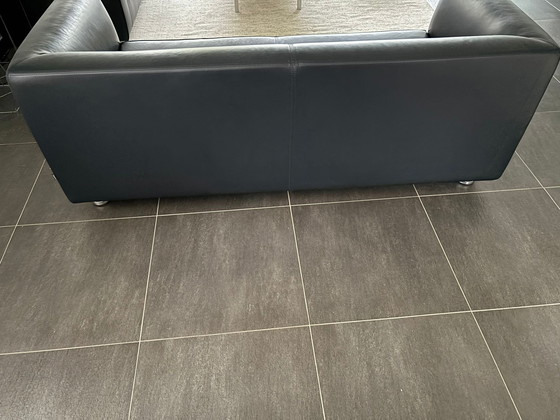 Image 1 of Gelderland 4800 bank 2.5-zits, donkerblauw leer