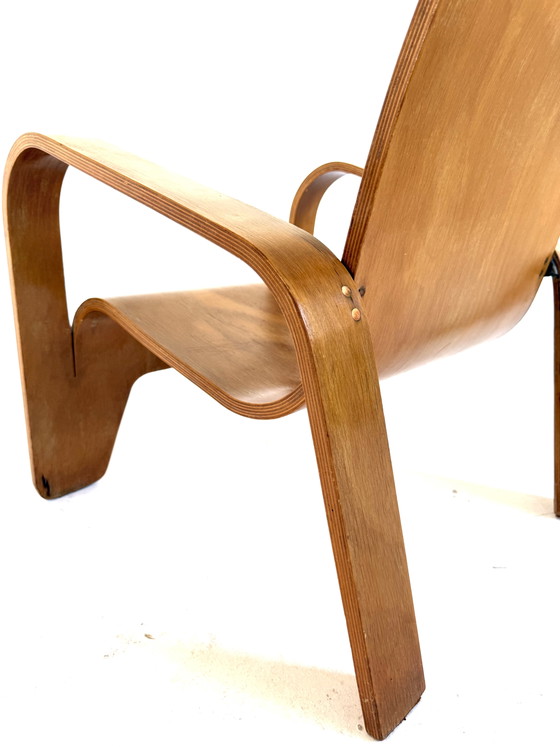 Image 1 of Fauteuil vintage « LaWo 1 », Han Pieck '46