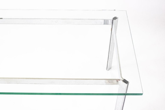 Image 1 of Table en verre de style industriel - Minimal & Massif