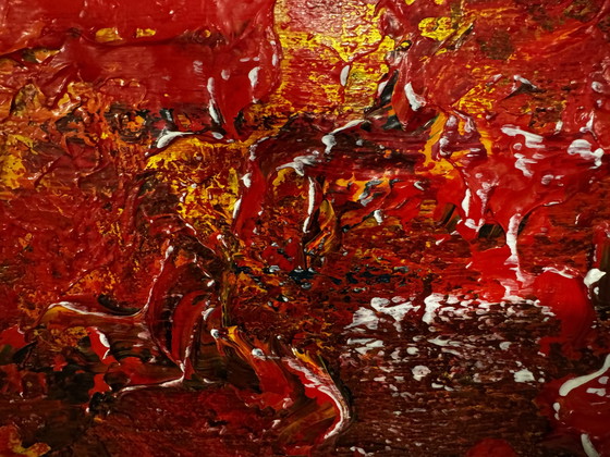 Image 1 of Dipinto di Ilona Hendriks 'Facciamo una palla'