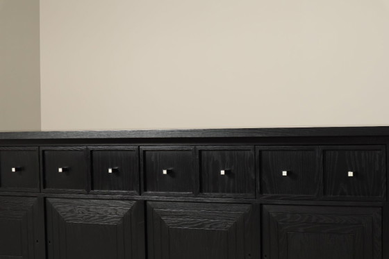 Credenza Architettonica Monumentale in Legno Ebanizzato, Belgio, anni '90 – Credenze (photo 7 of 16)