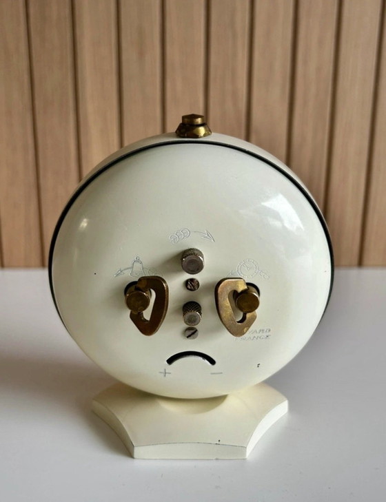 Image 1 of Vintage Bayard alarm clock – orange dial – France