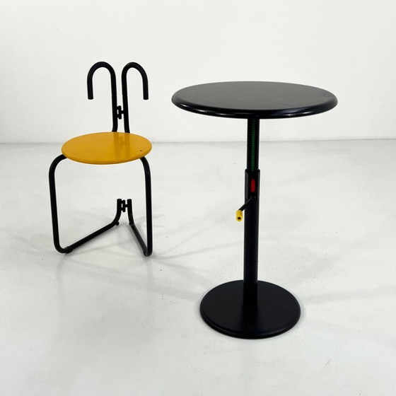 Image 1 of Tavolino regolabile Apprendista di Gabriella Montaguti per Rexite, anni '80