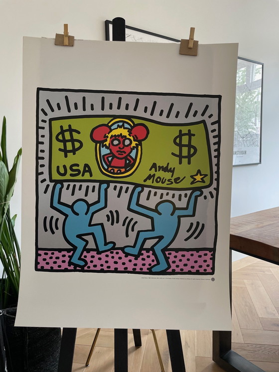 Image 1 of Keith Haring (1958-1990), Andy Mouse, 1986, Copyright The Estate of Keith Haring, Publié par teNeues, Imprimé en Allemagne