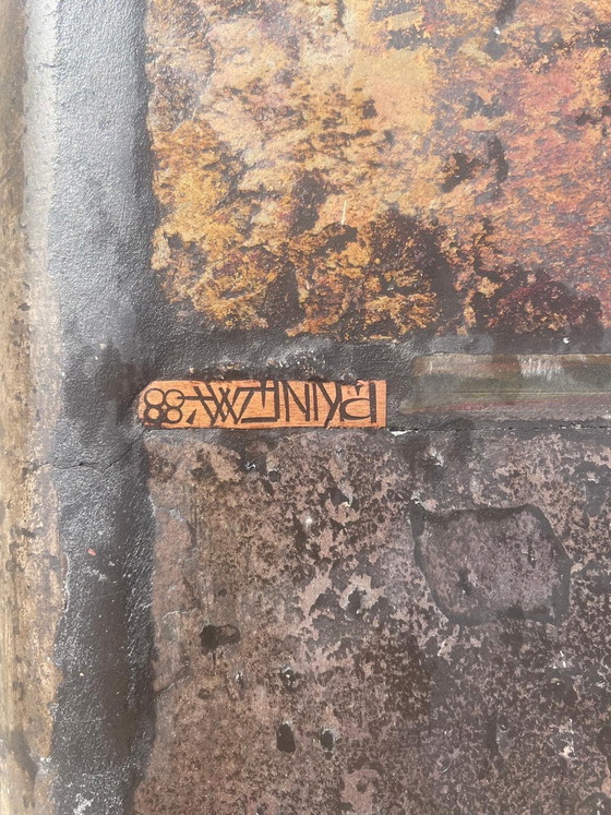 Image 1 of For sale: set of 2 Brutalist coffee tables by Paul Kingma