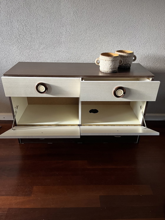 Image 1 of Vintage space age kastje uit de jaren ‘60-‘70