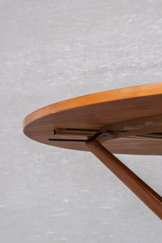 Image 1 of Seltener, verstellbarer Movex-Tisch von Jürg Bally, frühe 1950er Jahre