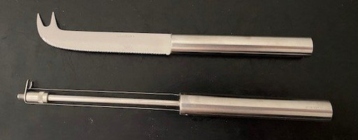 Stelton Denmark Cylinda 2 Piece Bar Set Holmberg / Jacobsen