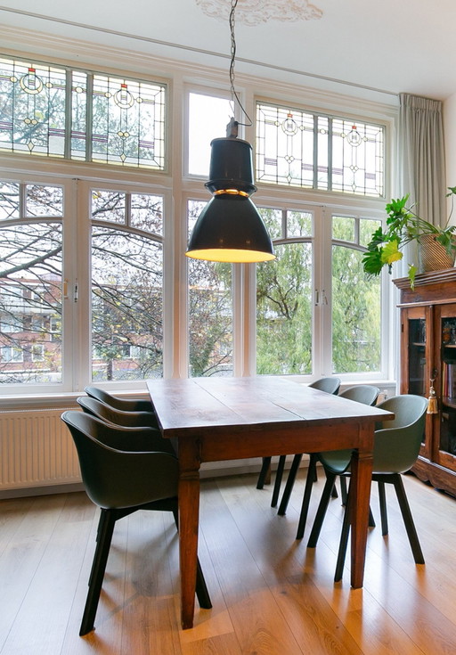 Authentic industrial lamp