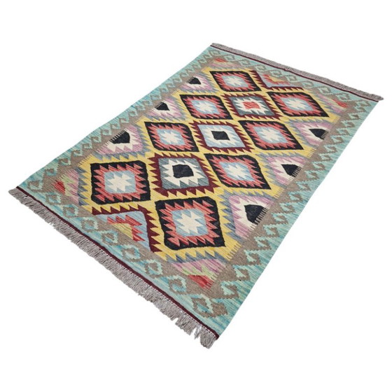 Kilim Maimana de lana – Tejido a mano – Estilo tradicional afgano – 178 x 127 cm – Alfombras, Wool (photo 5 of 5)