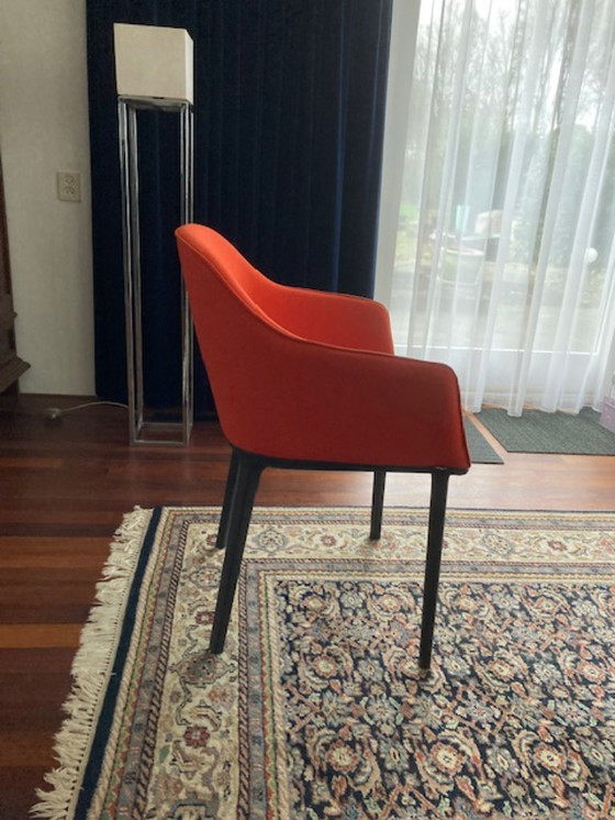 Image 1 of 6 Vitra softshell chairs