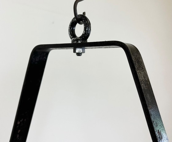 Image 1 of Großer, antiker schwarzer Theaterscheinwerfer, 1960er Jahre