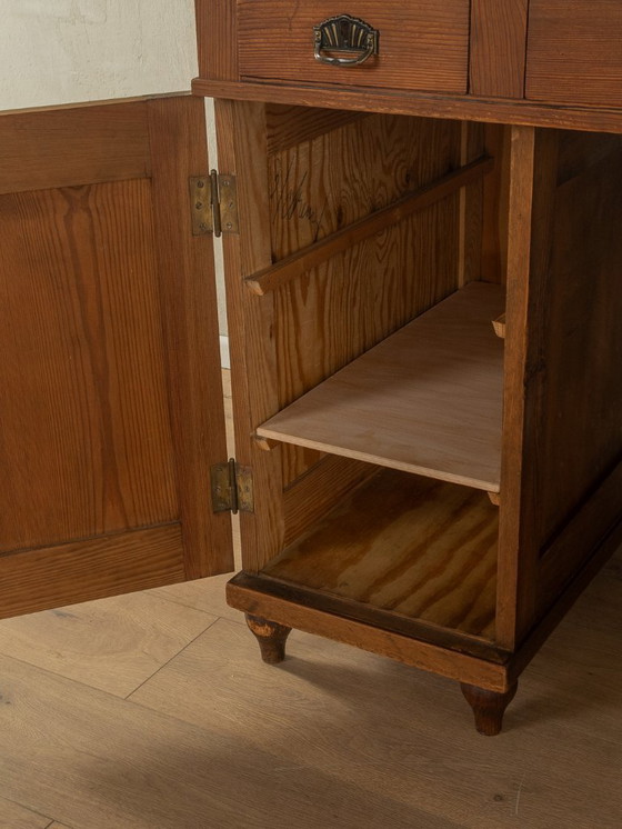 Image 1 of Scrivania Art Nouveau con contenitore