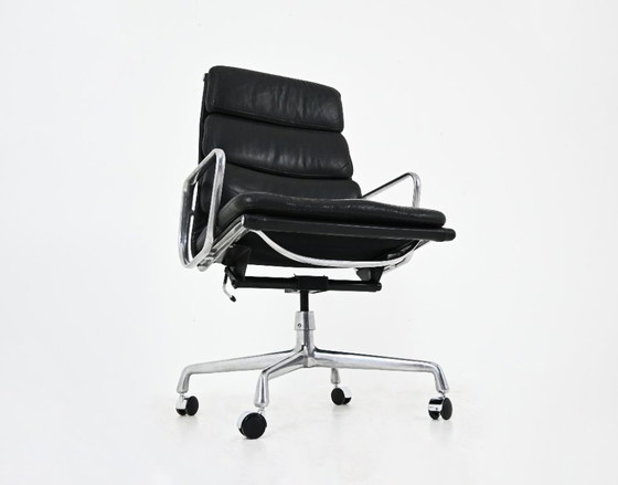 Image 1 of Fauteuil Soft Pad conçu par Charles et Ray Eames pour ring Mobelfabrikk Norway, années 1970