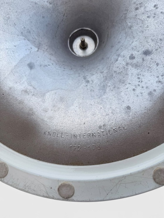 Image 1 of Knoll Tulip Dining Set by Eero Saarinen - Marble Table & 4 Chairs (Circa 1970)