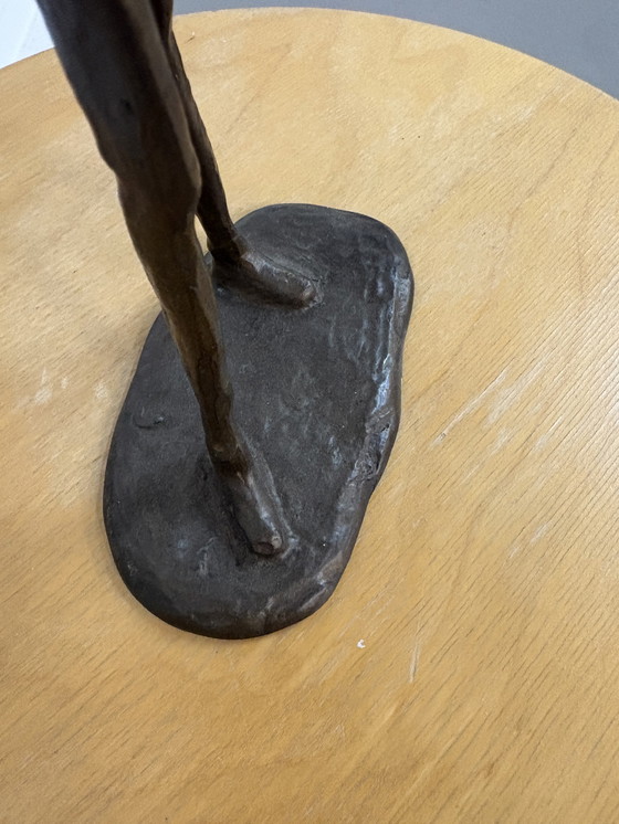 Image 1 of Bronzen beeld van Corry Ammerlaan, 2 abstracte dansers