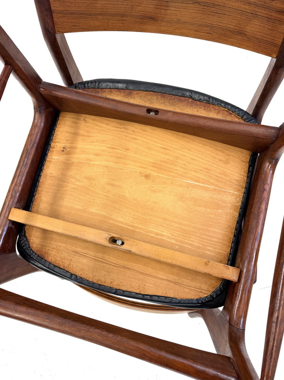 4 sillas de comedor danesas – Wood, Skai, Vintage (photo 8 of 11)