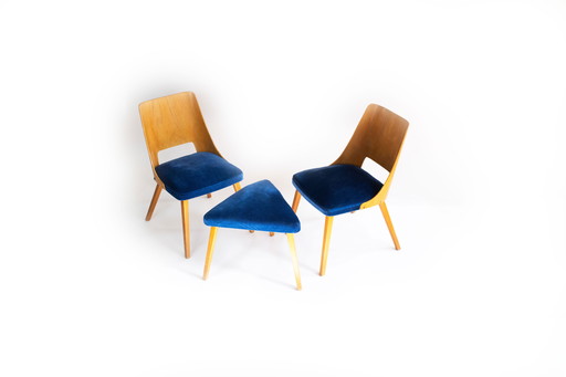 Mid - Century chair set Haerdtl - 1960s design classic