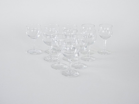 Image 1 of Set of wine glasses, Danish design, 1970s, manufactured in Denmark