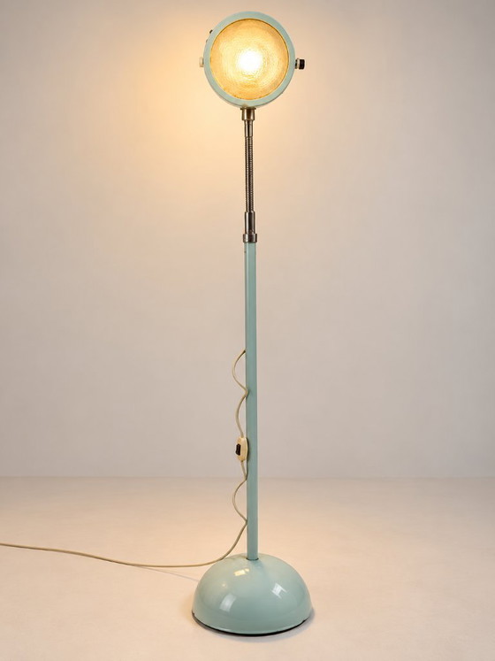 Hanau Medical Floor Lamp, New Old Stock, Germany, 1950s/60s, Floor lights, Metal, Grey (photo 2 of 8)