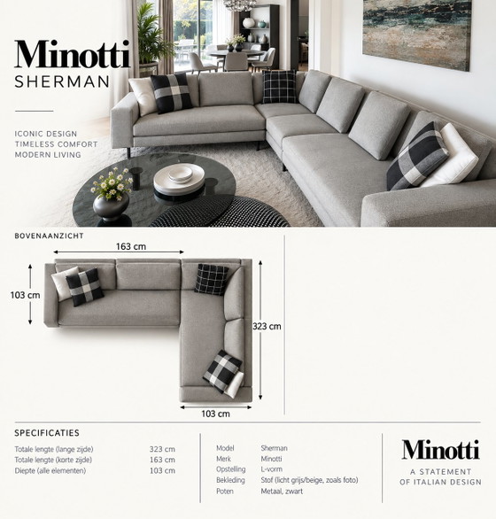 Divano Minotti Sherman – Divani 3 posti, Other (photo 2 of 15)
