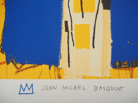 Jean-Michel Basquiat: Sign of Welcome, Signed Lithograph – Lithographs & prints, Paper (photo 5 of 10)