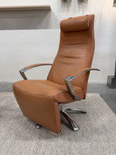 Jori Brainbuilder Verstellbarer relaxsessel Leder Peach