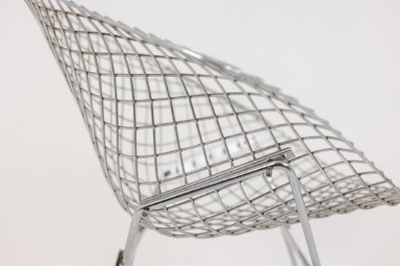 Image 1 of Harry Bertoïa pour Knoll. Série de 4 fauteuils « Diamond ». Années 1970.