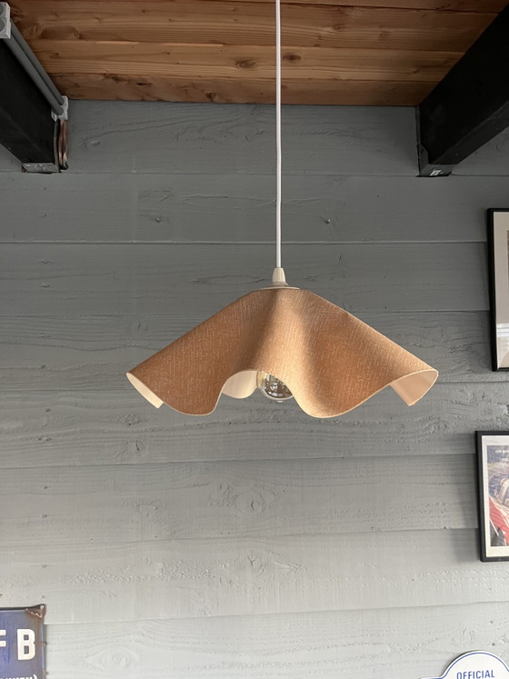 Image 1 of Suspension vintage wabi-sabi dans le style de Mario Bellini