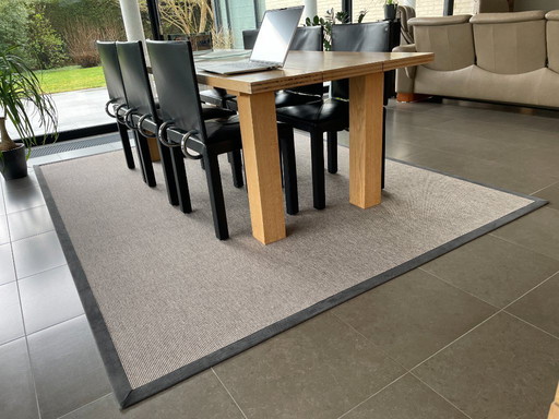 JAB Anstoetz designer wool rug 210×290 – LUANDA – 100% virgin wool