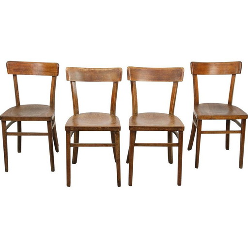 Coppia di sedie da pranzo Thonet vintage