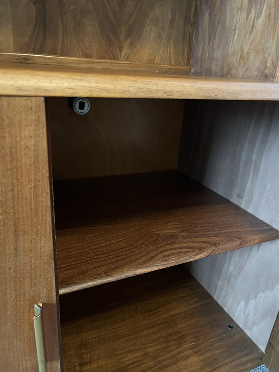 Image 1 of Vintage houten opbergkast, uit de jaren 60.